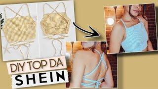 DIY TOP CROPPED DA SHEIN