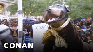 Triumph Visits Occupy Wall Street | CONAN on TBS