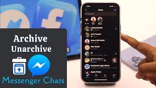 Hide and Unhide Chats on Facebook Messenger (Archive/Unarchive Chats)