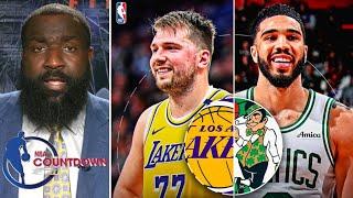 NBA Countdown | "Boston are no match for Luka and LeBron  " - Perk on Lakers-Celtics rivalry game