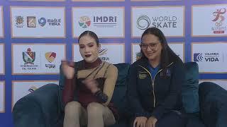 Samia Alava Bitar (ECU) - Senior Ladies - Short Program - ASWC IBAGUE 2023