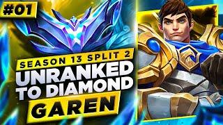 Unranked to Master Garen - Season 13 Garen Gameplay Guide + Builds - Best Garen Builds - Garen Runes