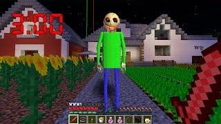 NUNCA INVOQUES A BALDI A LAS 3 AM EN MINECRAFT