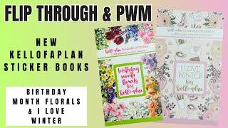 NEW KELLOFAPLAN STICKER BOOKS | FLIP THROUGH & PLAN WITH ME