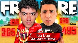 TheDonato y MrStiven VUELVEN A JUGAR FREE FIRE JUNTOS !! *Legendario*