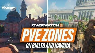 Hidden PvE zones on Rialto and Havana in Overwatch 2