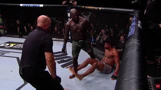 Jairzinho Rozenstruik knocks out  Alistair Overeem in final seconds of fight   SLOW & HYPER MOTION