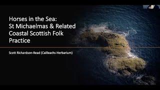 Horses in the sea - St Michaelmas and Related Coastal Scottish Folk Practices