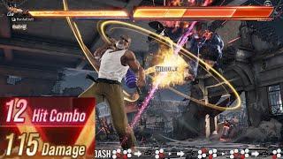 Nunchucks 1+2  Max Damage Combos | Tekken 8 law max damage combos