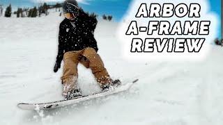 Arbor A-Frame Snowboard Review