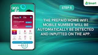 How to Enroll the Prepaid Home Wifi on the GigaLife App