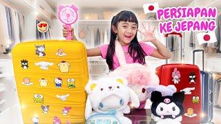 SAMANTHA PERTAMA KALI KE JEPANG LUAR NEGRI PACKING KOPER SERBA SANRIO VIRAL LIBUR SEKOLAH