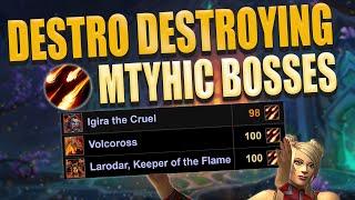 Loving Destro in Mythic Raiding | Destruction Warlock | Amirdrassil | WoW Dragonflight 10.2