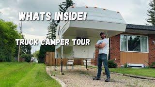 I LIVE in THIS Truck Camper Full Time! Northern Lite ten 2000 Tour