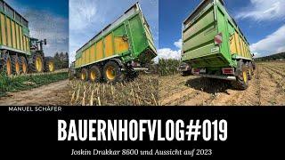 BauernhofVlog #019 Vorstellung und Fazit vom Joskin Drakkar 8600 Triedem Bandwagen