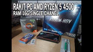 Rakit (PROSES INSTALL WINDOWS 11) PC AMD Ryzen 5 4500 16G RAM