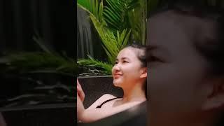 Artis ADINDA AZHANI TEREKAM LAGI MANDI VIRAL