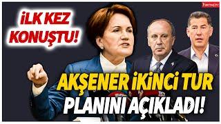 Meral Akşener seçim sonuçları sonrası ilk kez konuştu! İkinci tur planını açıkladı!