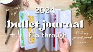 2024 Bullet Journal FLIP THROUGH | Ideas for Beginners