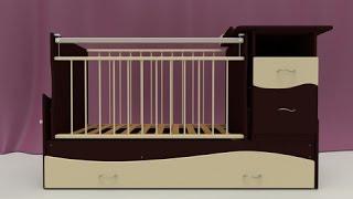 Видеоинструкция по сборке кроватки-трансформера "Чунга-Чанга"