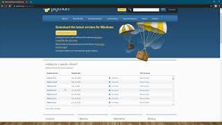 Python Documentation   How to install and Verify