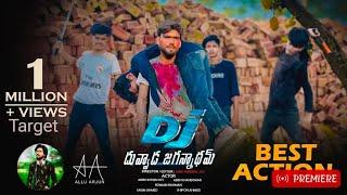 Dj movie Acton scene | best spoof | Allu Arjun film | Creator Aleem Ahmad | 2024 |