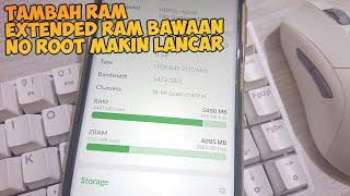 Bahas Fitur Tambah/Extended Ram Berguna Buat Nge-game Di HP Makin Lancar ? Swap, Zram, Extended Ram