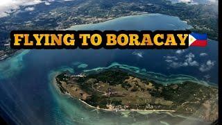 flight to BORACAY ISLAND  on an unnamed plane