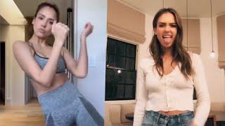 Jessica Alba Tik Tok New Compliation.