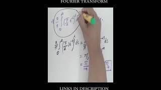 Fourier transform - Parsevals identity - prove that ∫t^2dt/(t^2+1)^2 = П/4 - II