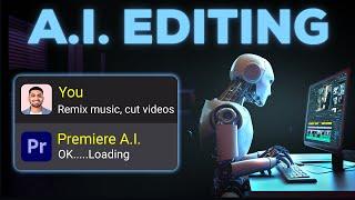 Become the FASTEST Video Editor!!! A.I. Tools in Premiere Pro (Hindi)