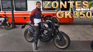 Review Zontes GK 350 2 Pruebas