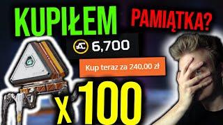 Kupiłem 100 Skrzynek za 6700 Monet (240 zł)! Było warto? - Opening Apex Legends