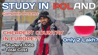 Easiest Country in Europe for Students | Study in Poland | Jobs in Poland | Total cost for study