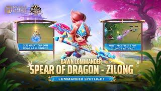 Commander Spotlight | Spear of Dragon | Zilong | Magic Chess | Mobile Legends: Bang Bang