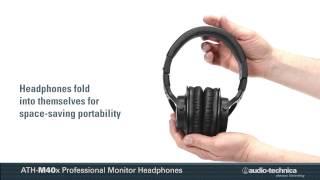 ATH-M40x Overview | Professional Monitor Headphones