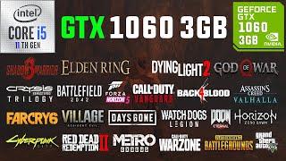 GTX 1060 3GB 20 games test 2023