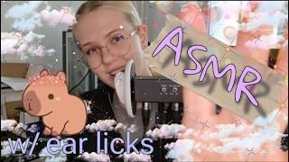  ASMR ear eating - pure & with various triggers (no talking after intro) 