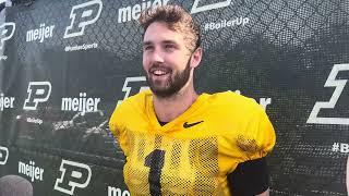 Purdue QB Hudson Card pre-Notre Dame video interview