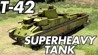 The Soviet Mega Tank: Exploring the T-42 Superheavy