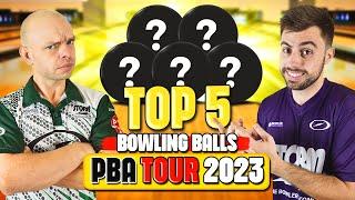 Top 5 Bowling Balls Thrown On The 2023 PBA Tour!