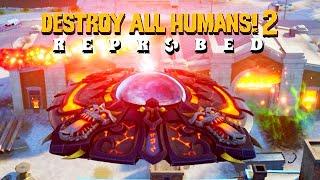 Destroy All Humans 2 Reprobed Gameplay Deutsch #03 - Das UFO fliegen