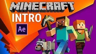 How to make a 3D minecraft intro in After Effects (tutorial)