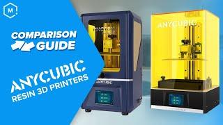Choosing the Best Anycubic Photon Mono Resin 3D Printer // 3D Printer Comparison Guide