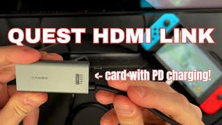 Meta Quest HDMI Link – this is THE BEST card and it costs only $20. It supports 60fps in YUY2!!!