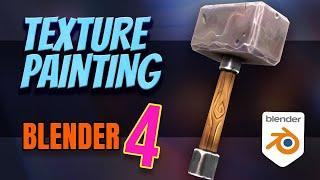 Master Texture Painting in Blender 4: A Quick Start  Beginner's Guide