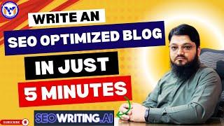 How to Write SEO Optimized Blog within Just 5 Minutes? | MY Solutions #seoblog