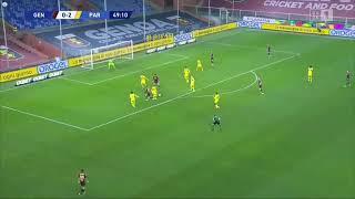 Eldor Shomurodov's first goal in Genoa