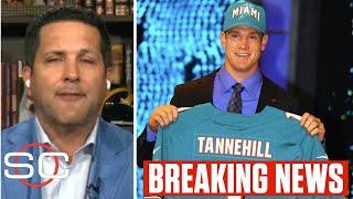 "He's retiring from NFL" - Adam Schefter REPORTS: Dolphins will sign Ryan Tannehill after Tua injury