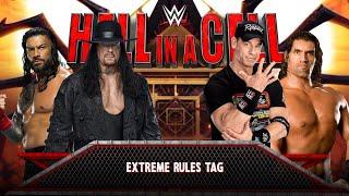 FULL MATCH - UNDERTAKER & ROMAN REIGNS VS JOHN CENA & THE GREAT KHALI